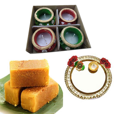 "Pooja Thali Combo - code PT05 - Click here to View more details about this Product